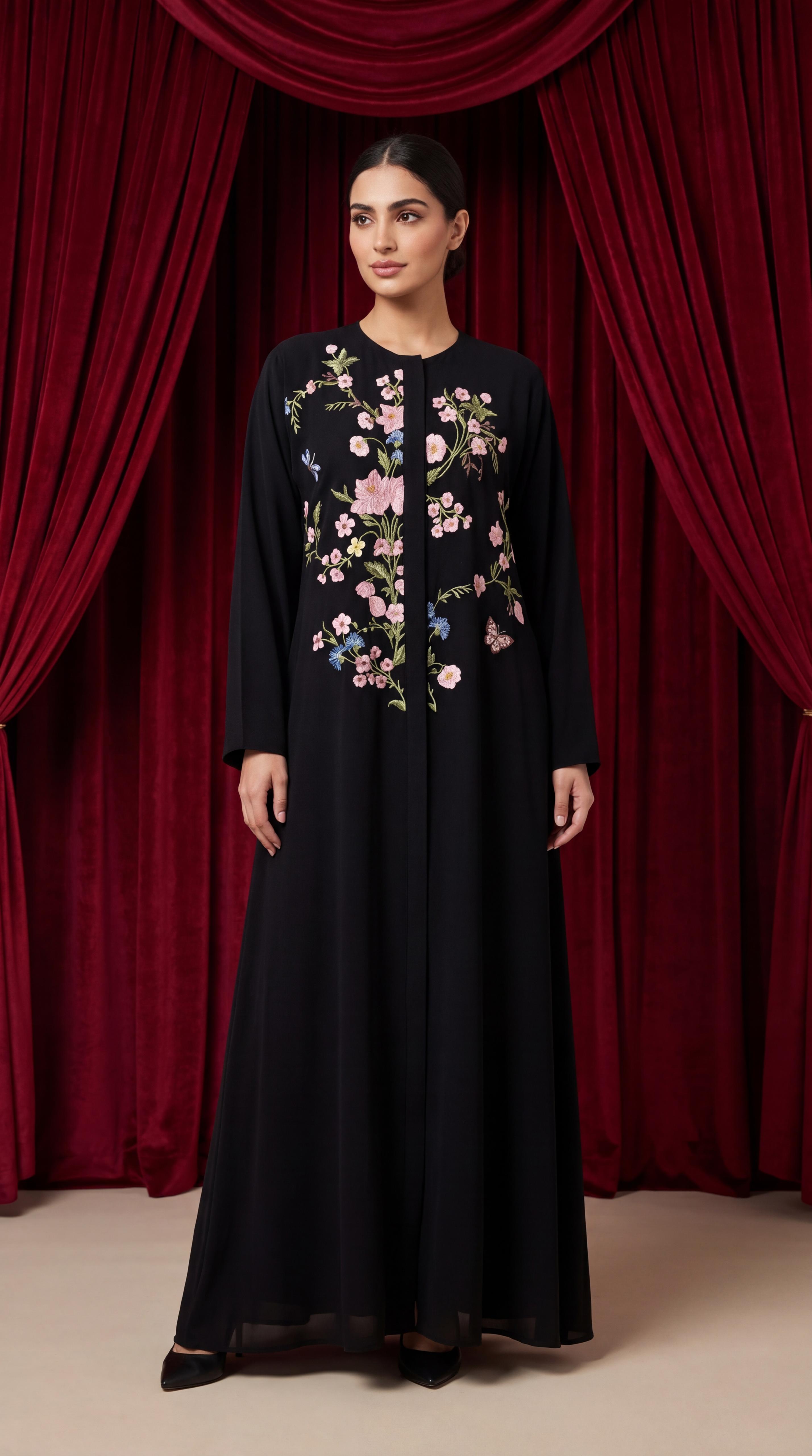 FLORAL ABAYAS QATAR
